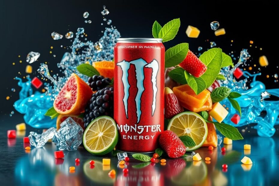 how much caffeine is in monster