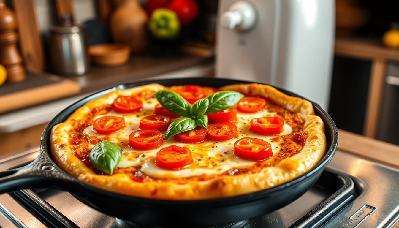 Bread Pizza Recipe Without Oven
