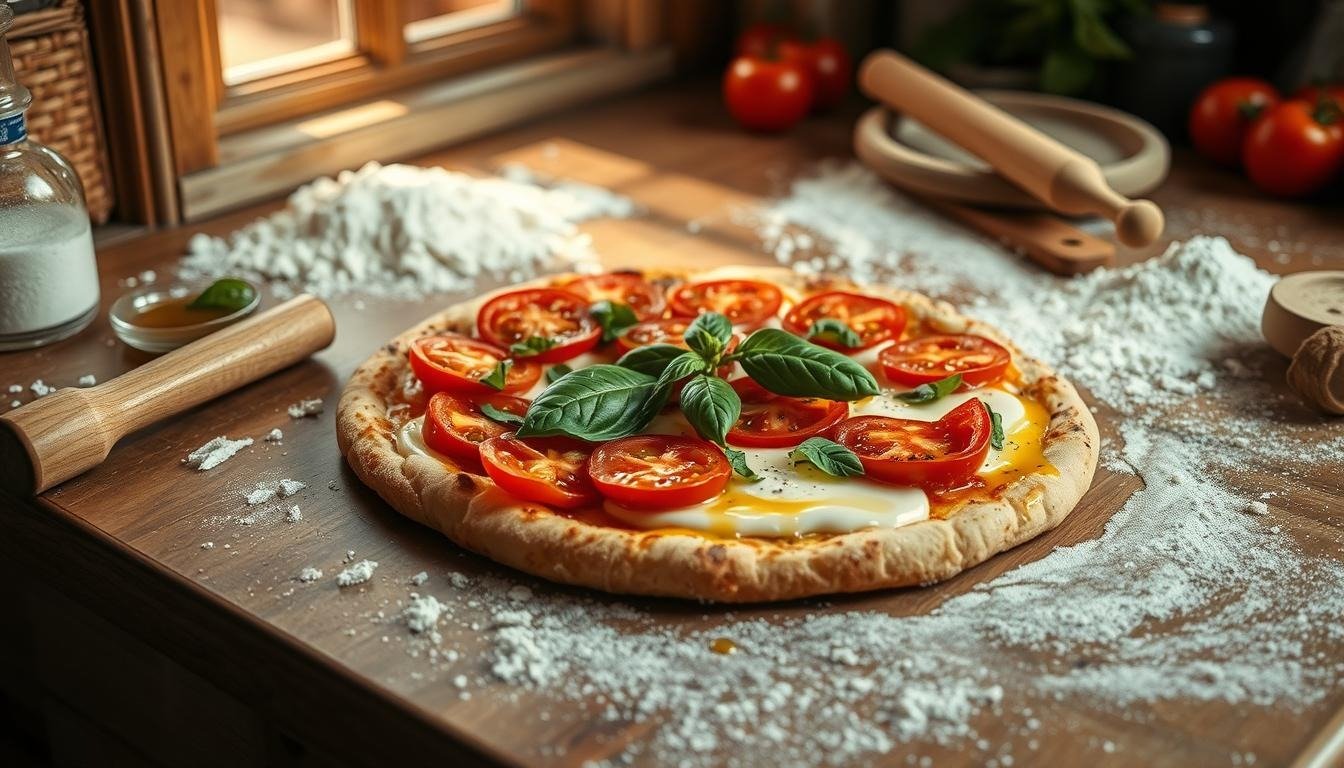 Homemade Flatbread Pizza